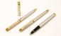 Preview: Pelikan R390 K390 D390 SET Silber Guilloche NOS Rollerball Kugelschreiber Bleist