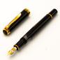 Preview: Pelikan M600 + D600 SET Schwarz Füller Pen 18K M Kugelschreiber + Leder-Etui TL2