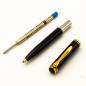 Preview: Pelikan M600 + D600 SET Schwarz Füller Pen 18K M Kugelschreiber + Leder-Etui TL2