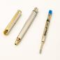 Preview: Pelikan R390 K390 SET Silber Guilloche NOS Rollerball Kugelschreiber New Classic