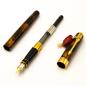 Preview: Parker France Sonnet China-Lack Lacquer Laque Pen Füller 18K 750 M NOS Braun Sc