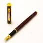 Preview: Waterman Exclusive France Füllfederhalter Pen Cherry Rot Marmoriert Lack M 18K