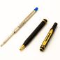 Preview: Waterman Paris France Ballpoint-Pen Kugelschreiber Matt Schwarz Gold