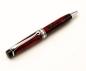 Preview: Aurora Mini Optima Ballpoint-Pen Kugelschreiber Rot marmoriert Red Marble 998