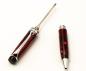 Preview: Aurora Mini Optima Ballpoint-Pen Kugelschreiber Rot marmoriert Red Marble 998