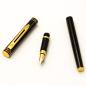 Preview: Waterman Exclusive Made in France Füllfederhalter Pen Schwarz Lacquer M 18K Nib