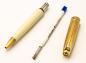 Preview: Parker 100 Honey White Gold Dreh-Kugelschreiber ballpoint-pen France L. NOS