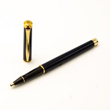 Pelikan R381 Cirago Blau marmoriert Gold Rollerball-pen NOS Tintenroller New Cl
