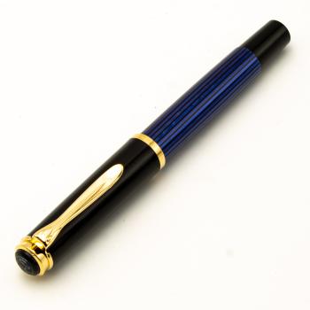 Pelikan R400 Blau Gold NOS old style Rollerball-pen Tintenschreiber