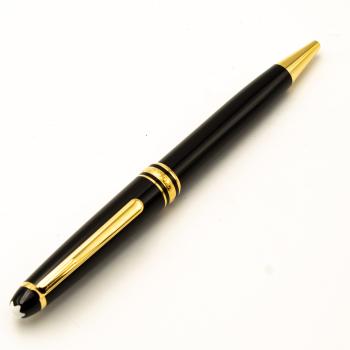 Montblanc Meisterstück 164 Classique Gold-Coated Kugelschreiber ballpoint-pen Pi