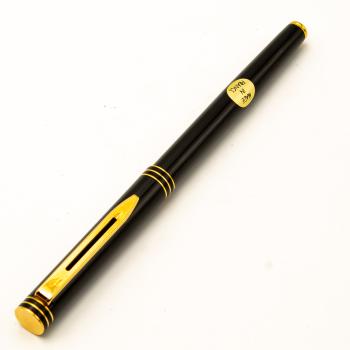 Waterman Exclusive Made in France Füllfederhalter Pen Schwarz Lacquer F 18K Nib