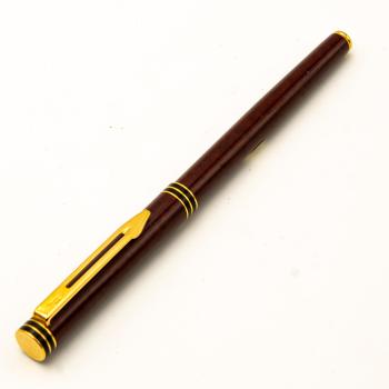 Waterman Exclusive France Füllfederhalter Pen Cherry Rot Marmoriert Lack M 18K