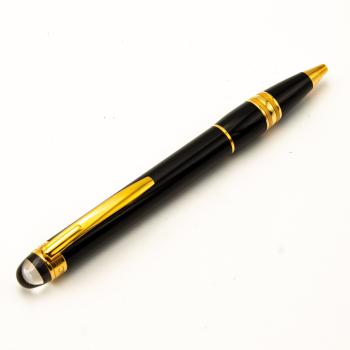 Montblanc Starwalker Red-Gold Resin Line Ballpoint-Pen Kugelschreiber