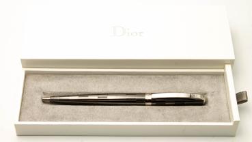 Dior Fahrenheit Ballpoint-Pen Kugelschreiber Silber Grau