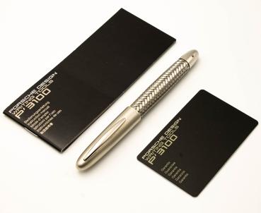 Porsche Design P3100 TecFlex Stahl Füller 18K 750 M nib Faber-Castell