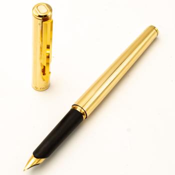 Parker Arrow Gold made in England Füllfederhalter Pen F Feder