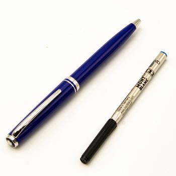 Montblanc Cruise Collection Blue Blau Kugelschreiber Ballpoint-Pen 113072