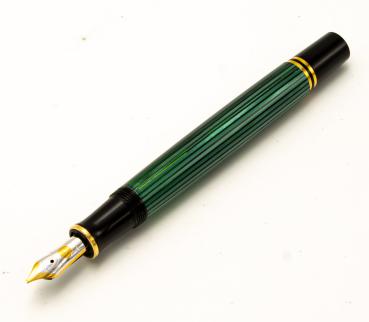 Pelikan M400 Souverän M 14K 585 NOS Geschenkbox GS400/A Grün Füller fountain-Pen
