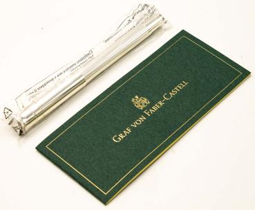 Graf von Faber-Castell Tintenroller versilbert 148512 1990er vintage NOS Rollerb
