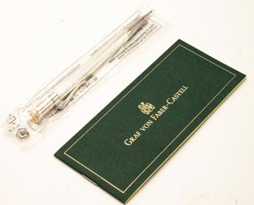 Graf von Faber-Castell Dreh-Bleistift versilbert 138532 90er vintage NOS Pencil