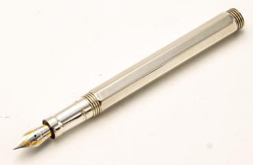 Montegrappa Reminiscence 925 Sterling Silber Füller 18K M vintage Pen NOS