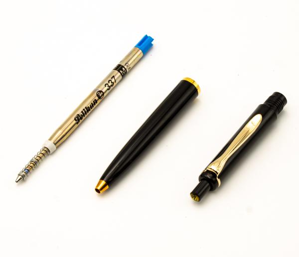 Pelikan K150 Schwarz Gold NOS old style Kugelschreiber Ballpoint-pen