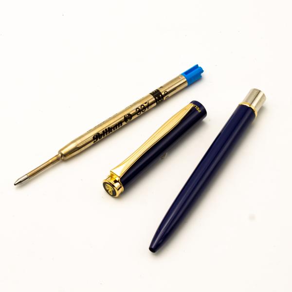 Pelikan K371 Blau Gold NOS Kugelschreiber ballpoint-pen New Classic