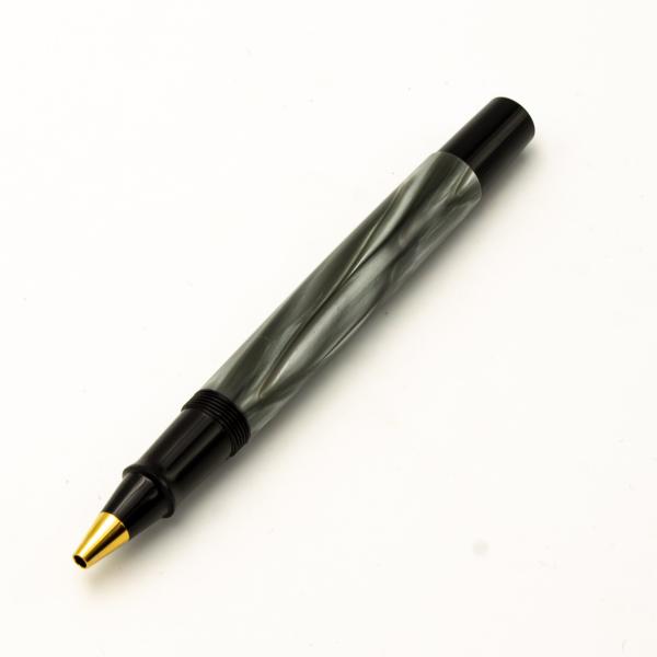 Pelikan R200 Grau marmoriert Gold NOS old style Rollerball-pen Tintenschreiber