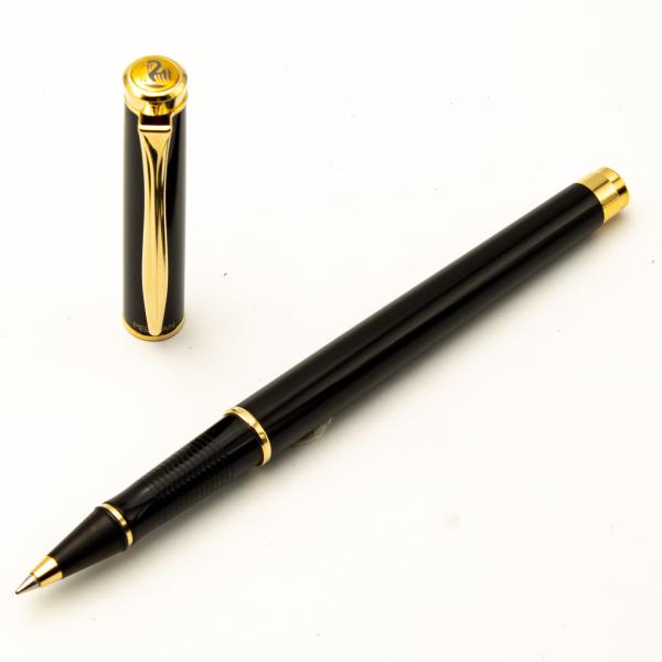 Pelikan R381 K381 D381 SET Schwarz Rollerball-pen Kugelschreiber NOS New Classic