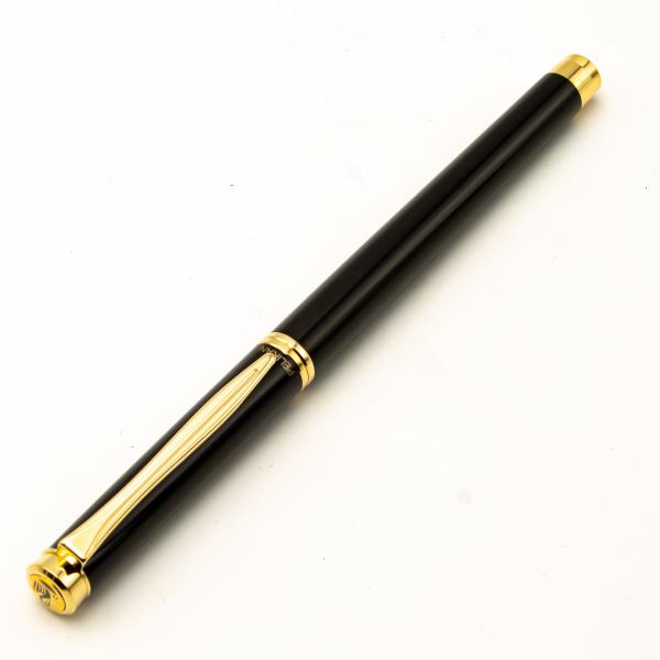 Pelikan R381 K381 D381 SET Schwarz Rollerball-pen Kugelschreiber NOS New Classic