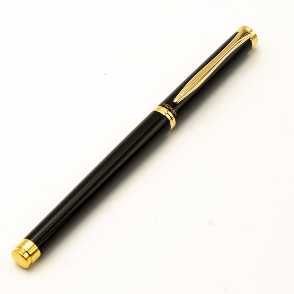 Pelikan R381 K381 D381 SET Schwarz Rollerball-pen Kugelschreiber NOS New Classic