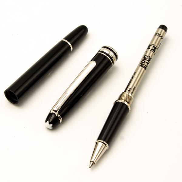 Montblanc Meisterstück 163 Classique Platinum Line Rollerball-Pen Tintenschreibe