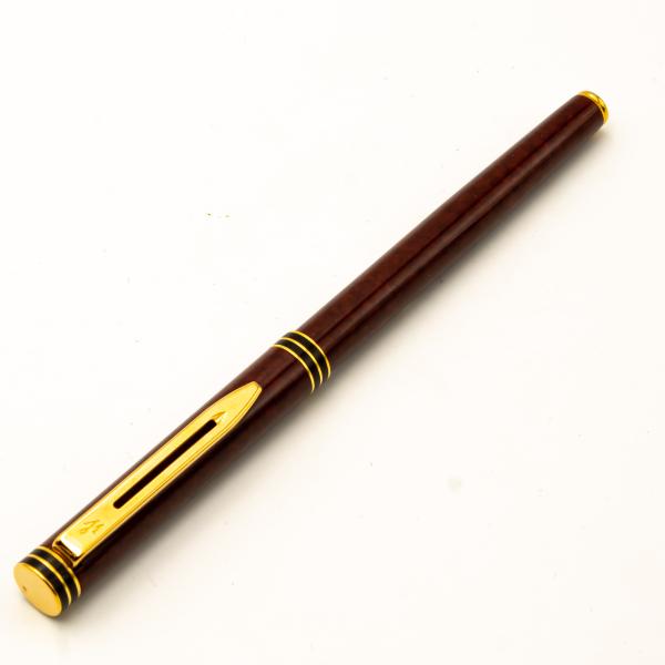 Waterman Exclusive France Füllfederhalter Pen Cherry Red Marble Lacquer M 18K Ni