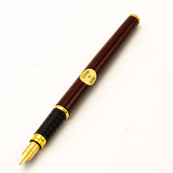 Waterman Exclusive France Füllfederhalter Pen Cherry Red Marble Lacquer M 18K Ni