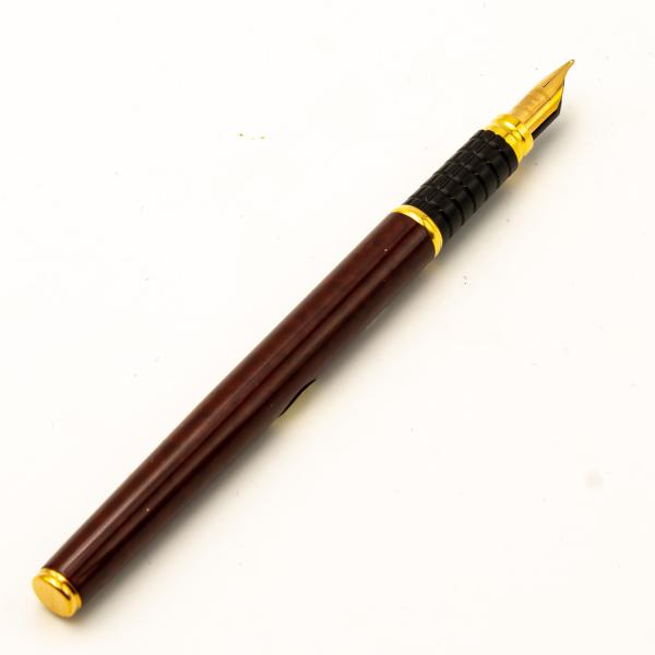 Waterman Exclusive France Füllfederhalter Pen Cherry Rot Marmoriert Lack M 18K