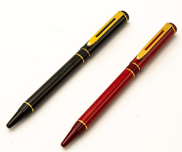 Waterman Paris France Centurion SET 2x Ballpoint-Pen Kugelschreiber Rot + Grün
