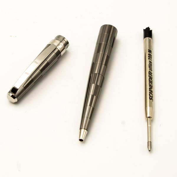 Dior Fahrenheit Ballpoint-Pen Kugelschreiber Silber Grau