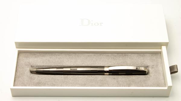 Dior Fahrenheit Ballpoint-Pen Kugelschreiber Silber Grau
