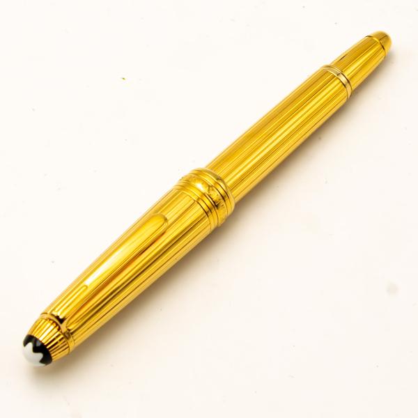 Montblanc Meisterstück 1145 Mozart Silber Vermeil Pinstripe 18K F