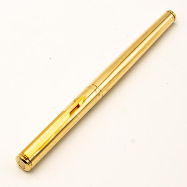 Parker Arrow Gold made in England Füllfederhalter Pen F Feder