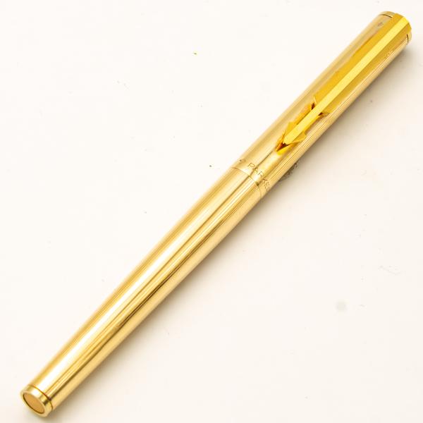 Parker Arrow Gold made in England Füllfederhalter Pen F Feder