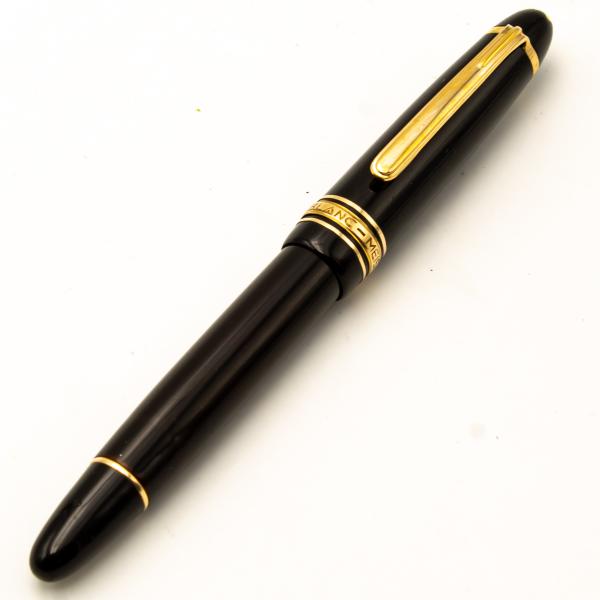 Montblanc Meisterstück 142 Zelluloid Füller 1950er vintage pen 14K M