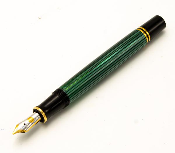 Pelikan M400 Souverän M 14K 585 NOS Geschenkbox GS400/A Grün Füller fountain-Pen