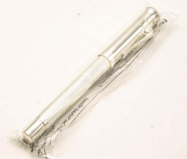 Graf von Faber-Castell Tintenroller versilbert 148512 1990er vintage NOS Rollerb
