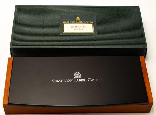 Graf von Faber-Castell Tintenroller versilbert 148512 90er vintage NOS Rollerbal