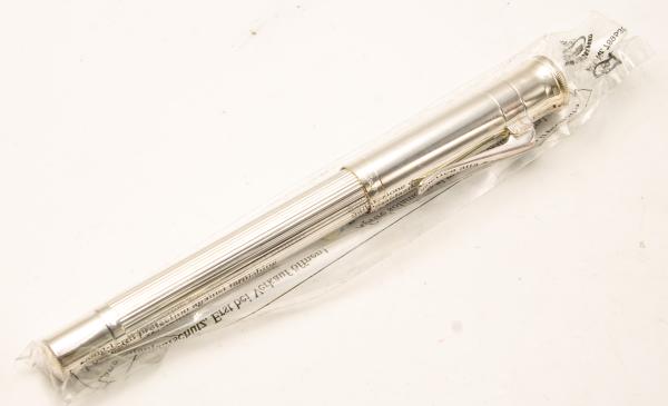 Graf von Faber-Castell Füllfederhalter versilbert 148560 vintage NOS Pen Füller