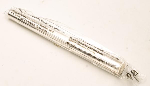 Graf von Faber-Castell Füllfederhalter versilbert 148560 vintage NOS Pen Füller