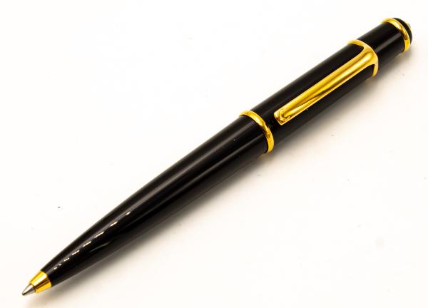 Cartier Diabolo Kugelschreiber ballpoint-pen Schwarz Gold
