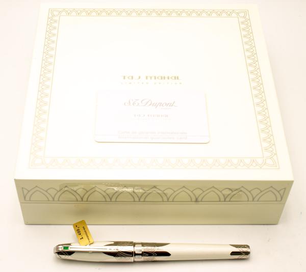 S.T. Dupont Taj Mahal Limited Edition 1000 Pen 18K M unused Füller
